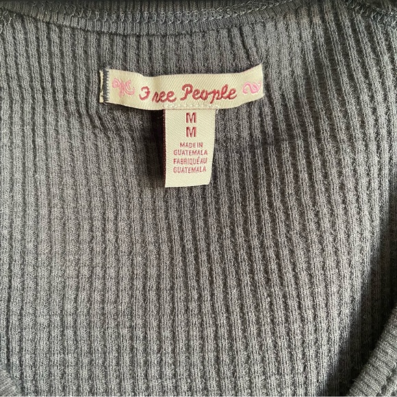 Free People NWT Santa Clara Thermal in Black. Various sizes - Picture 3 of 6
